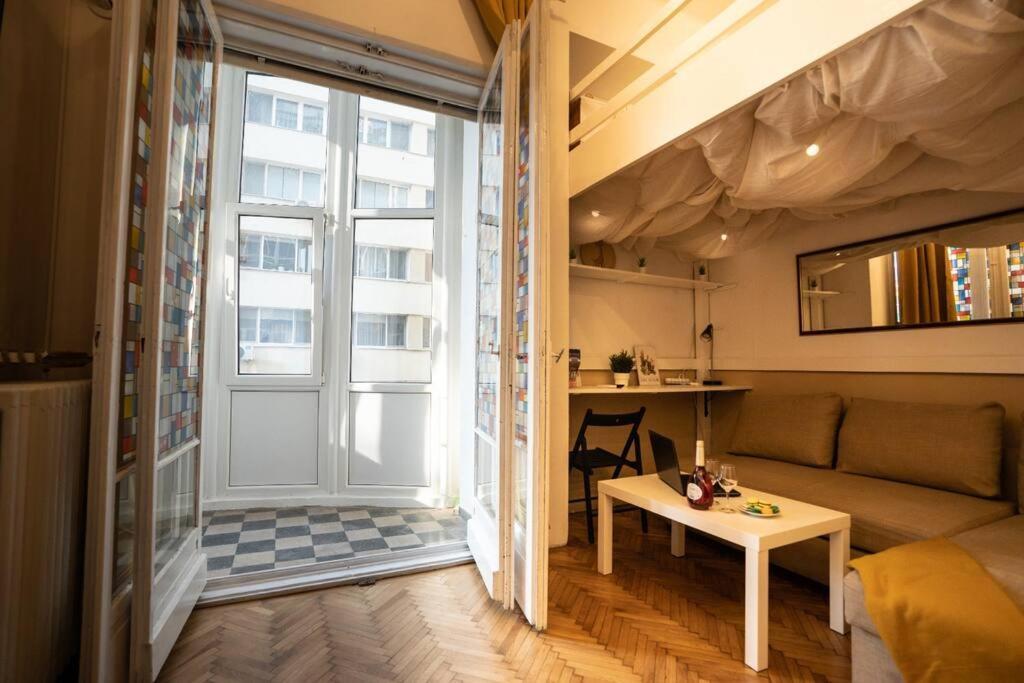Ferienwohnung Cozy Studio Near Cismigiu Park Bukarest Exterior foto
